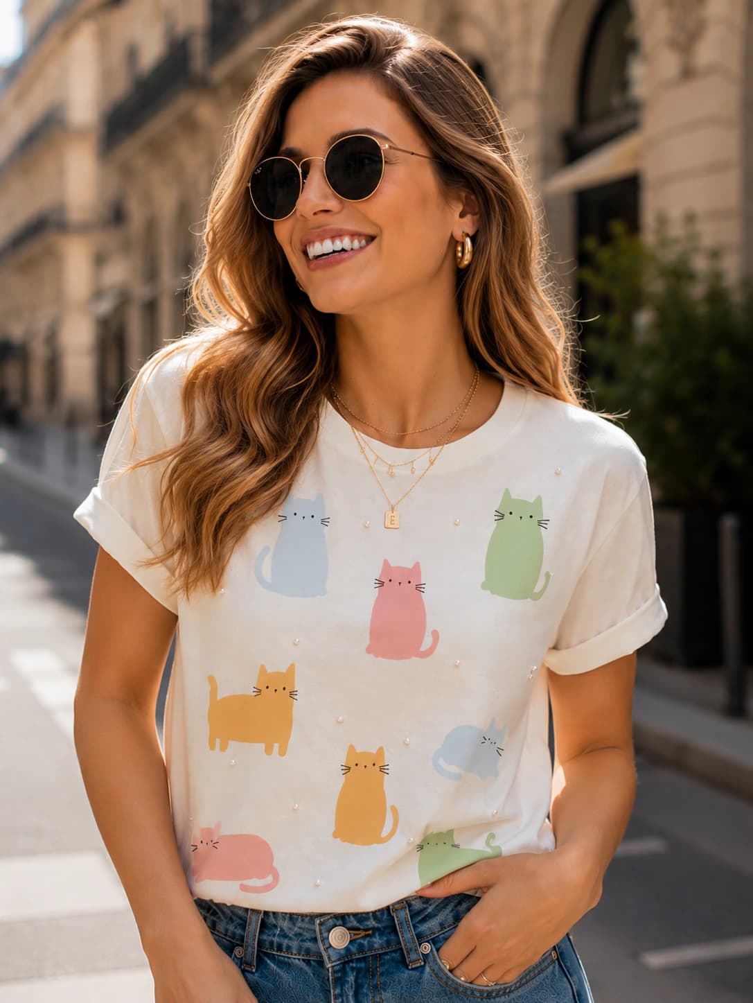 CAMISETA CANDY CATS