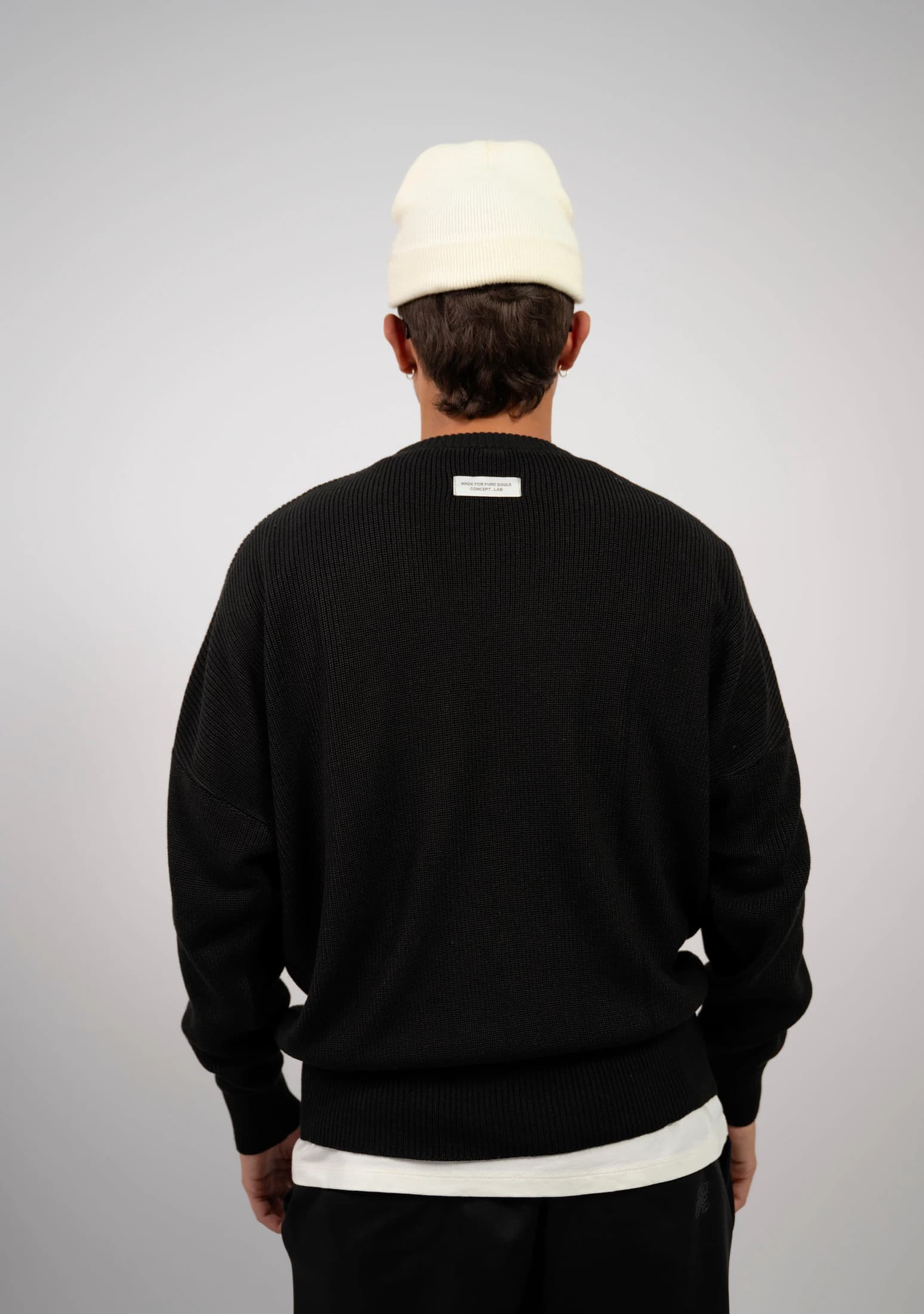 Monclair Black Crewneck - imagen 3