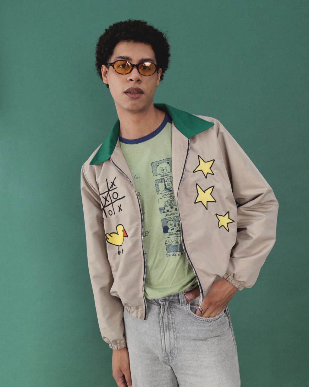 Chaqueta garabatos