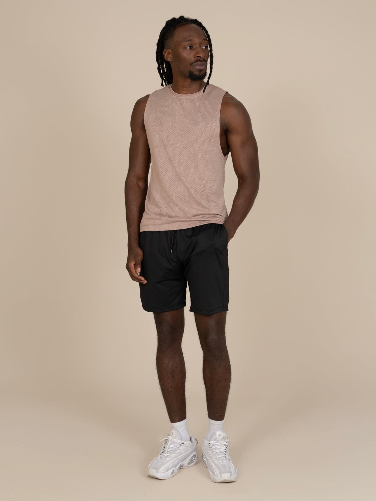 camisilla unisex panal cafe claro - imagen 2