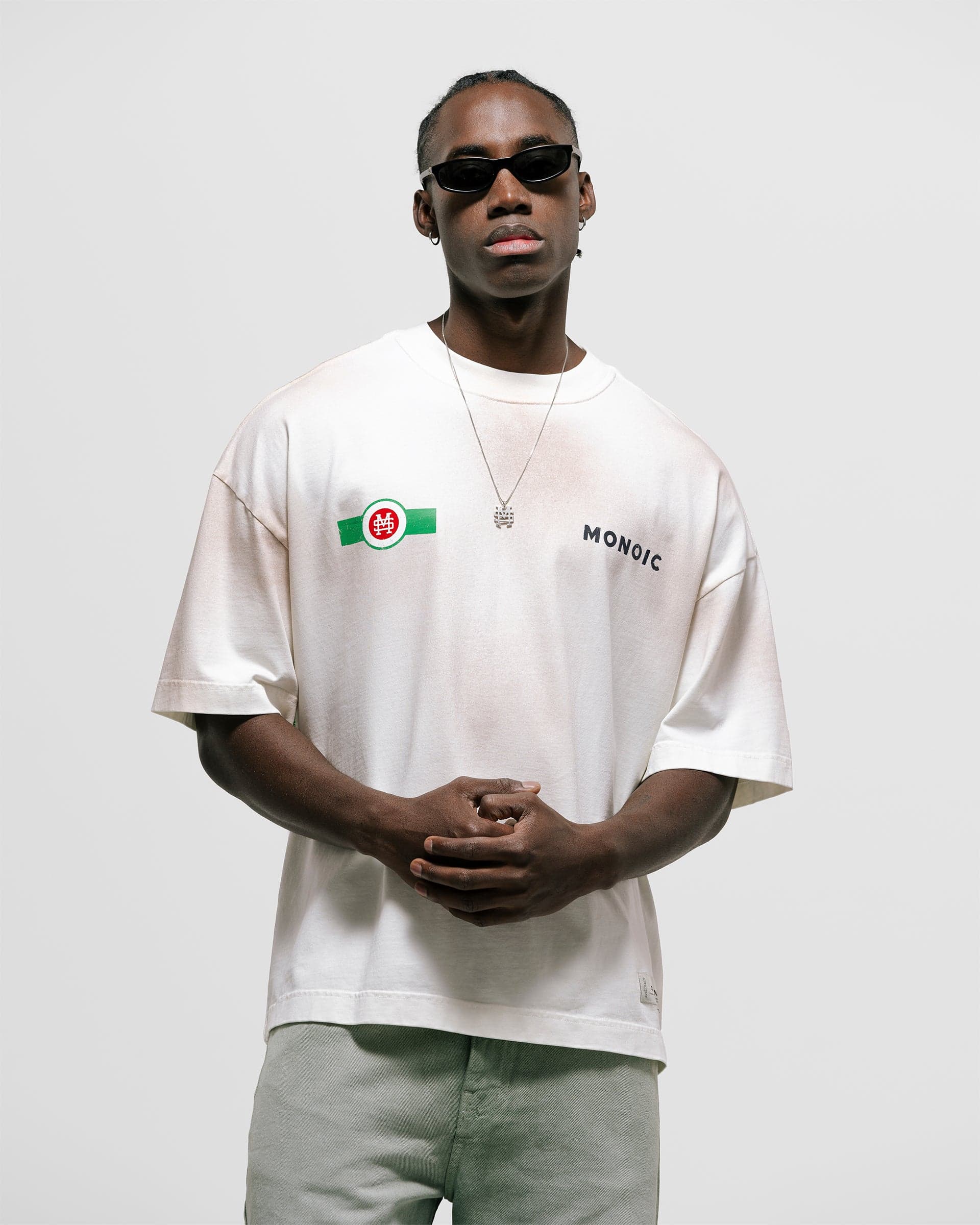 Camiseta Boxy Fit Martini - Blanco Hueso (Egret) - imagen 2