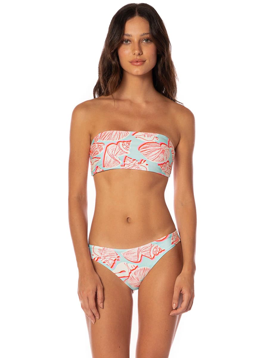 Maaji Australian Reef Bryn Strapless Bandeau Bikini Top - imagen 1