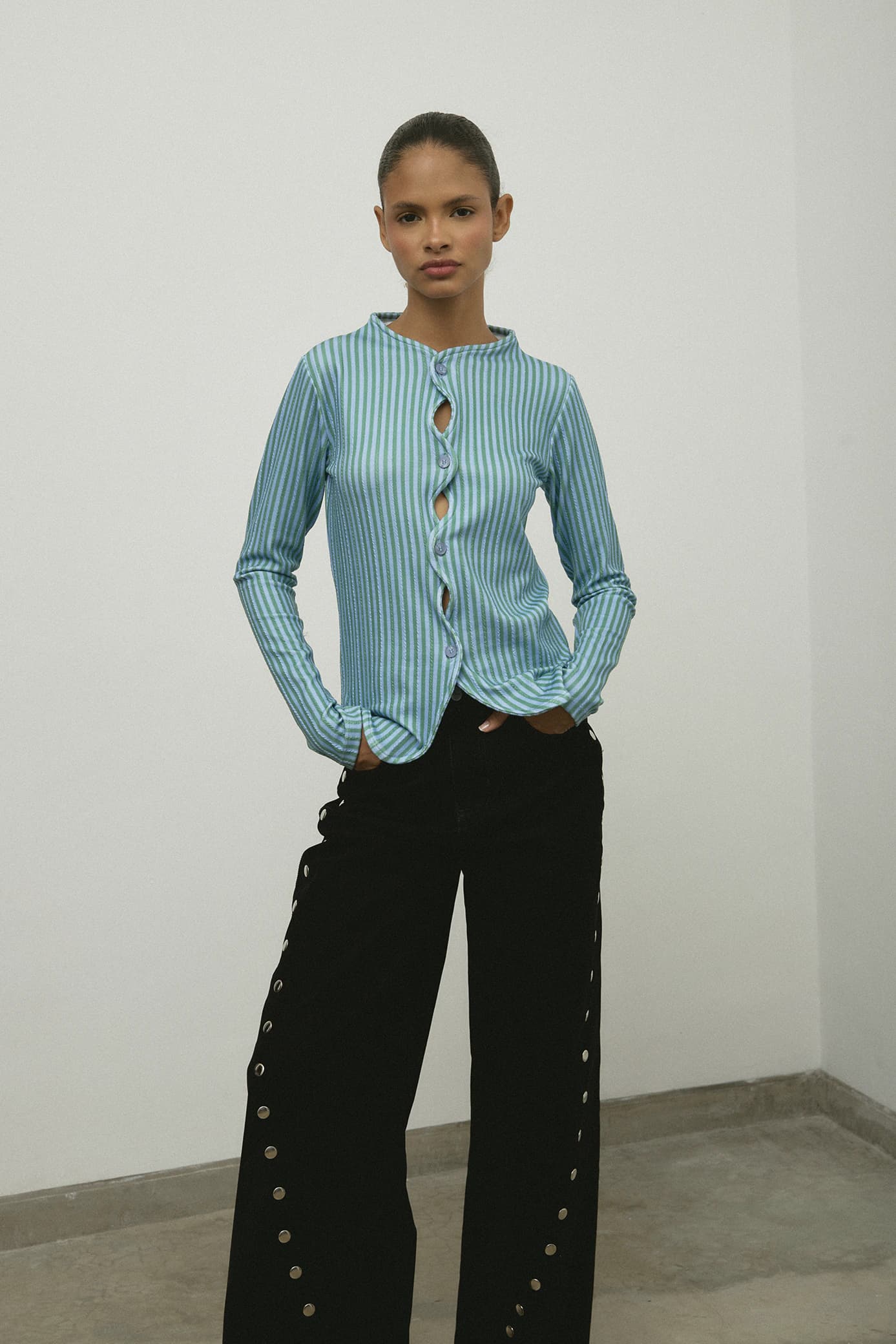 Cardigan Hellen Azul - imagen 4