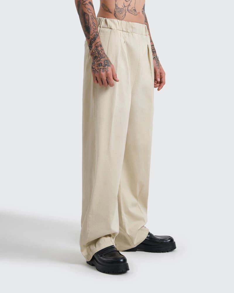 Pantalón Cream Relax - imagen 5
