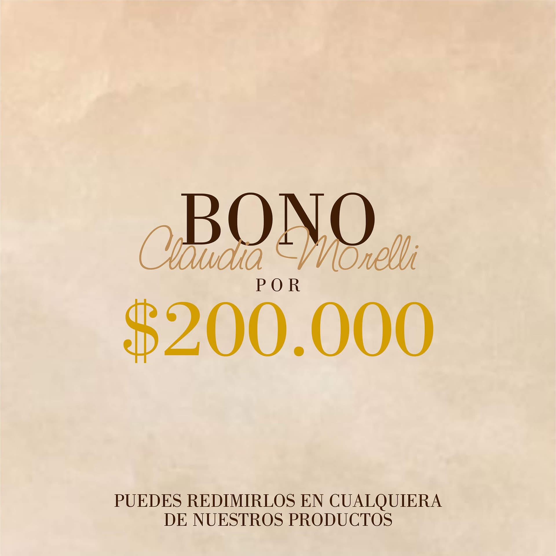Bono regalo – $200.000
