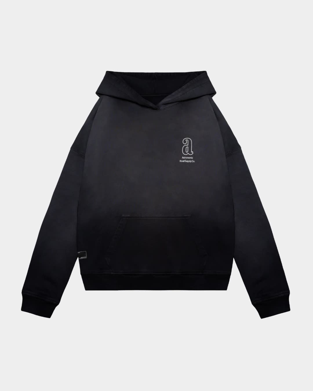 HOODIE ROAD SUPPLY - GRIS OSCURO DEGRADÉ - imagen 1