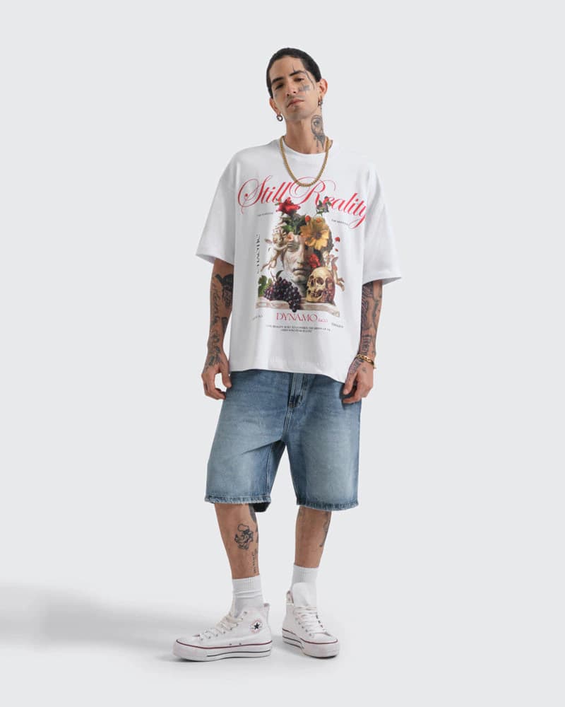 Camiseta Blanca Oversize Still - imagen 8
