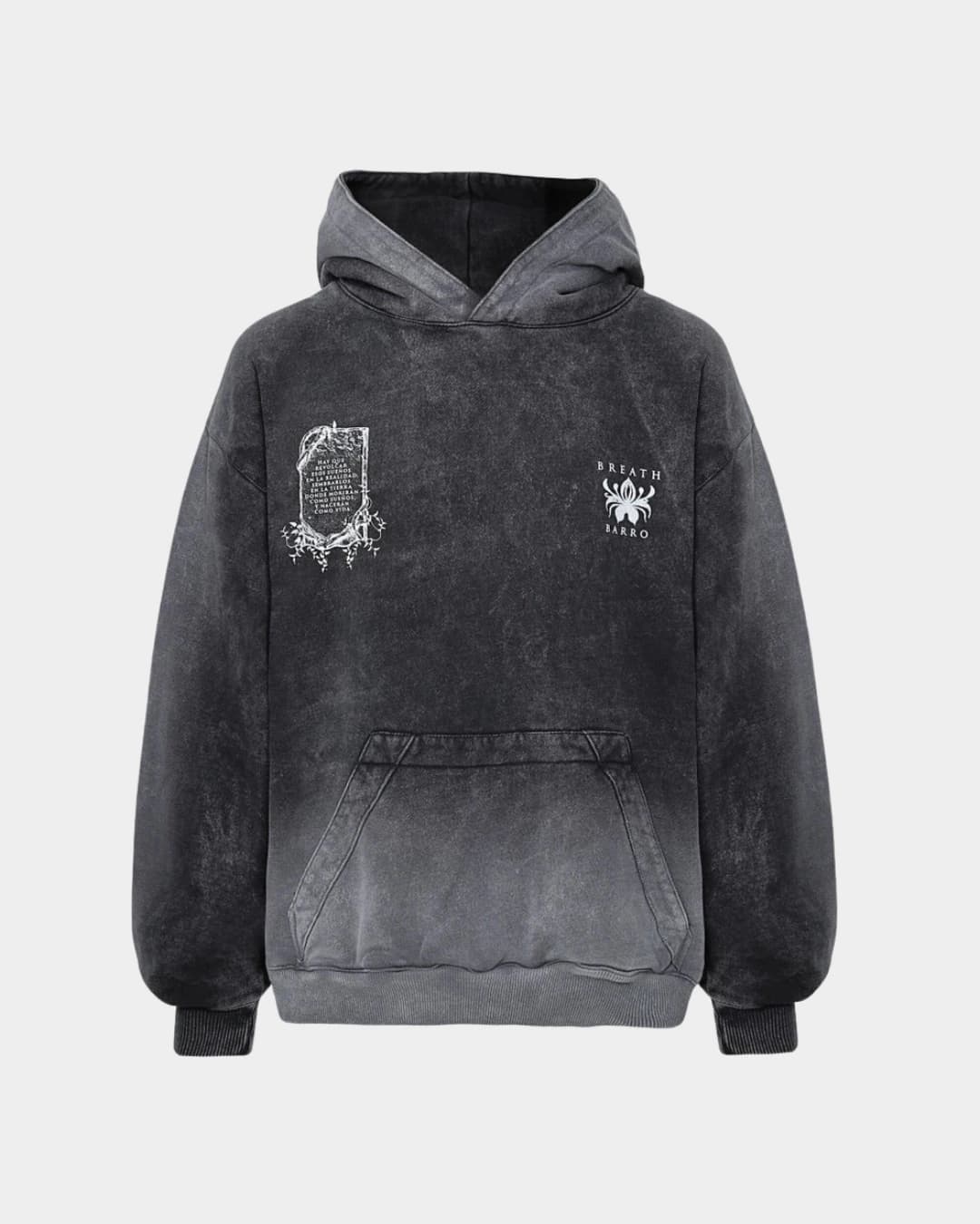 HOODIE PURA VIDA NEGRO - imagen 1