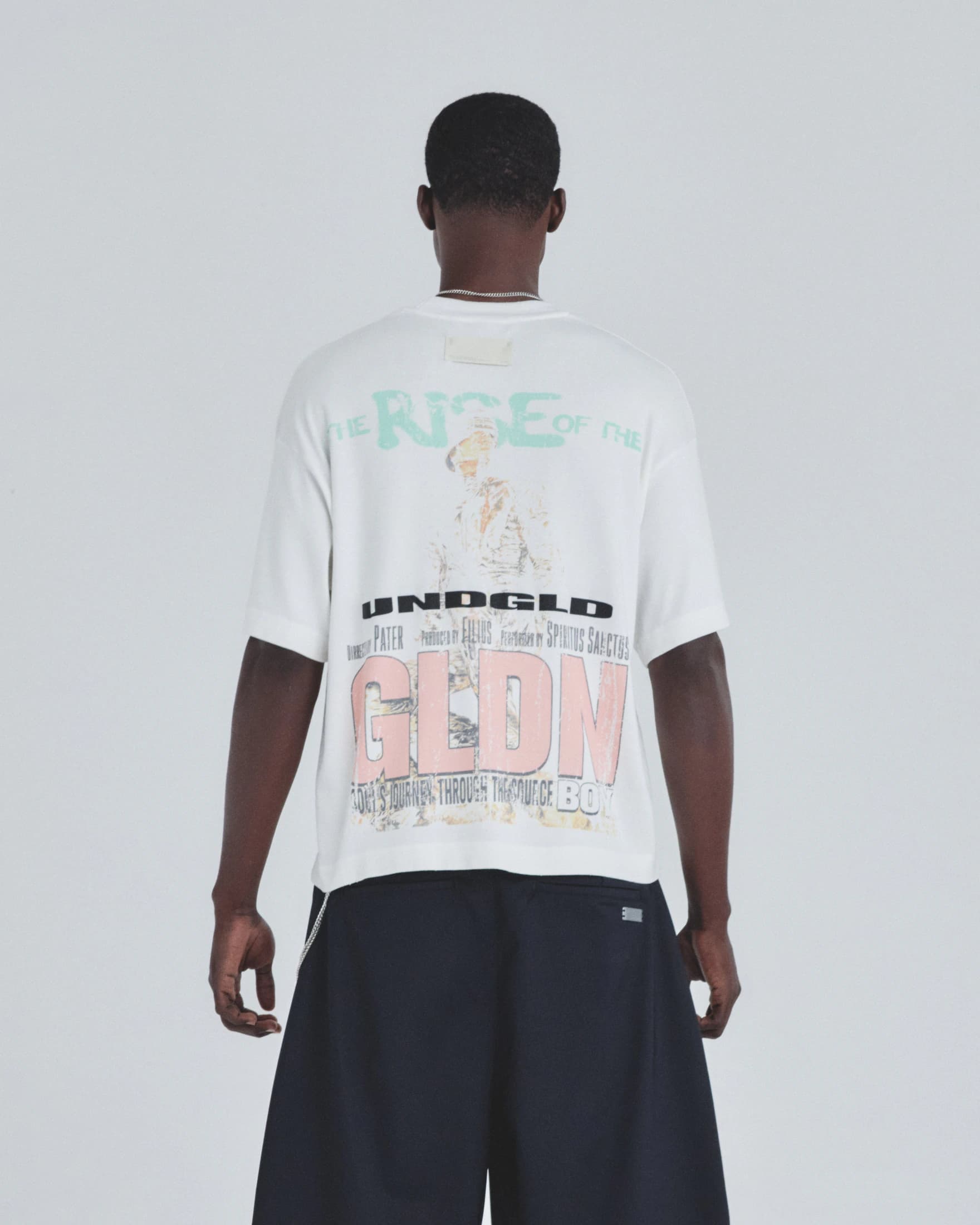 Holy State GLDN Prophecy Boxy Fit Tshirt White - imagen 6