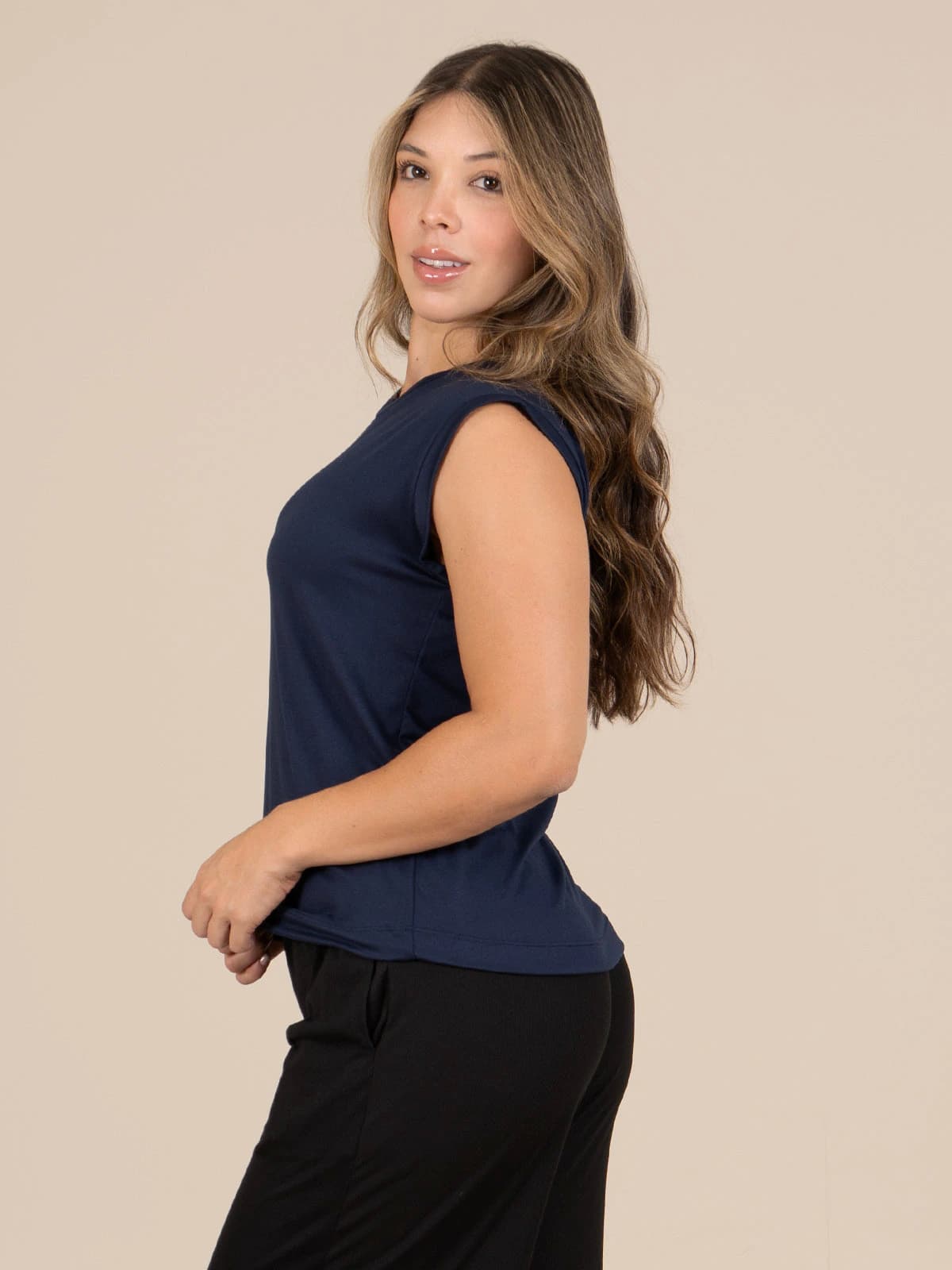 Camisilla agora azul oscuro - imagen 4