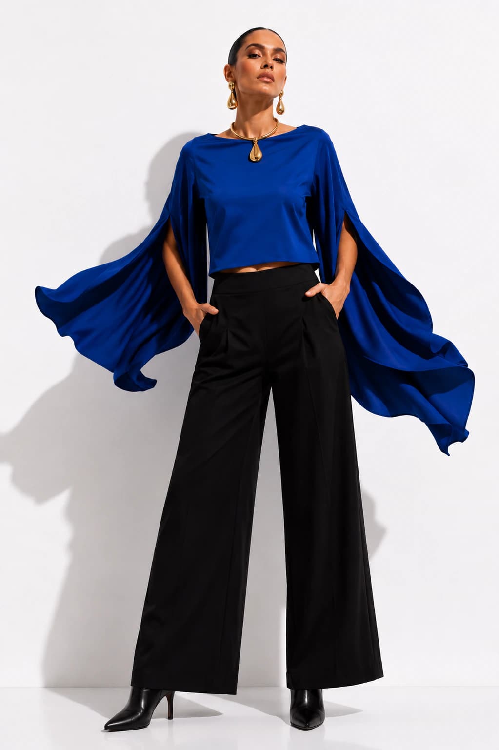 Blusa Rubi Azul - imagen 1