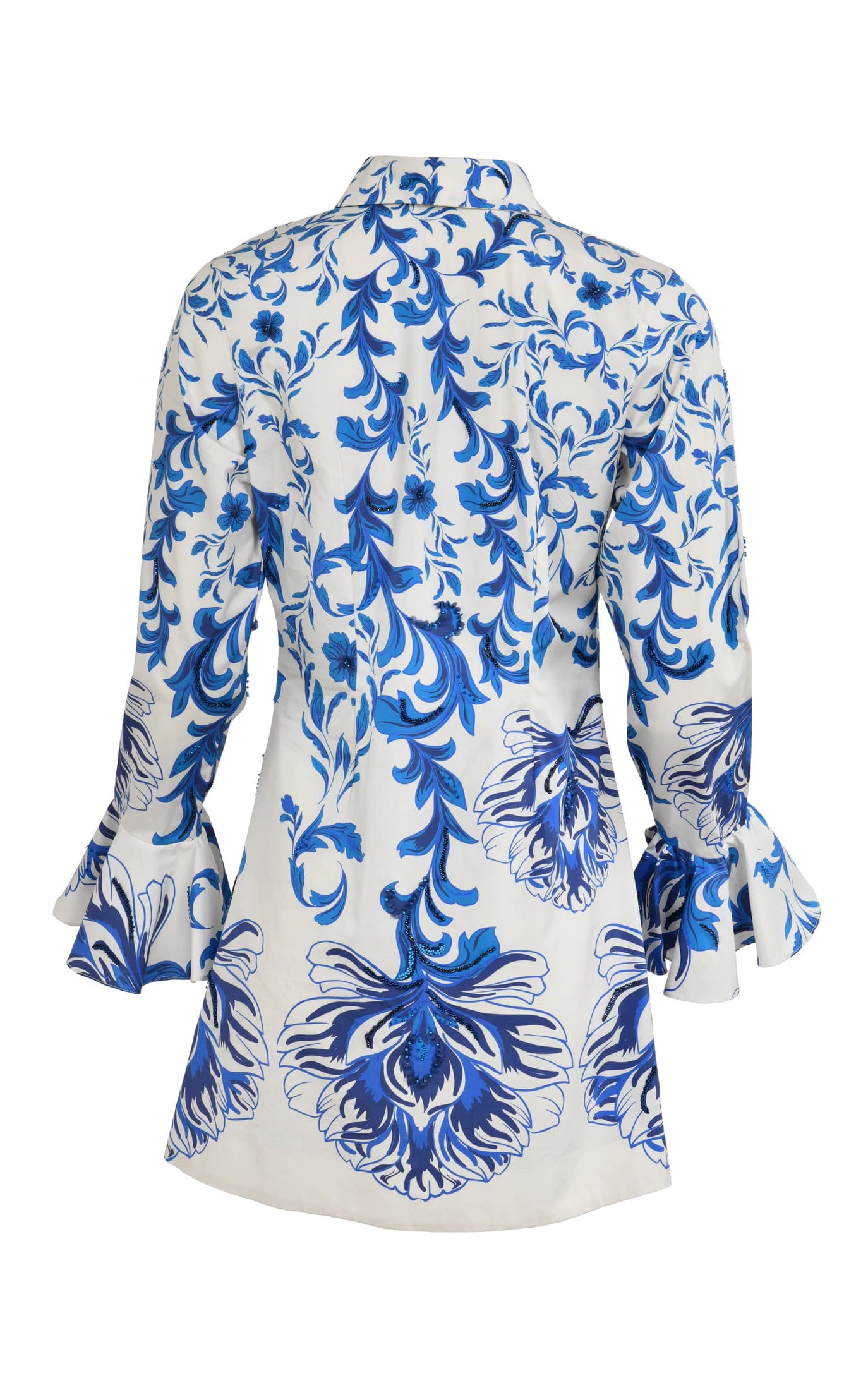 Cate Cotton Blue Dress - imagen 3