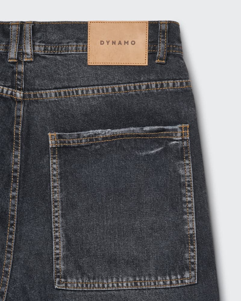Jeans Baggy Distressed Black - imagen 5