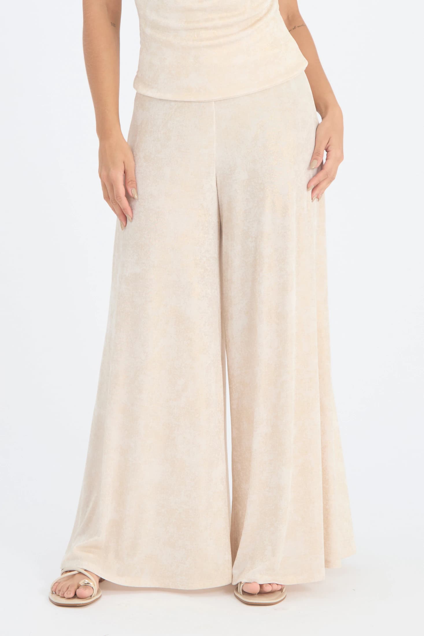 PANTALON PALAZZO PUNTO PARA MUJER 1196390 - imagen 3