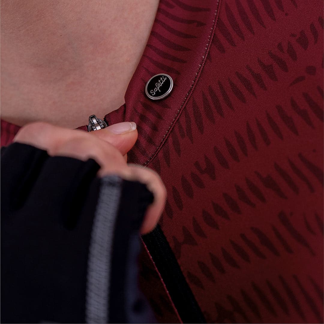 CAMISA CICLISMO MANGA CORTA PLUMWIME VINOTINTO PARA MUJER - imagen 4
