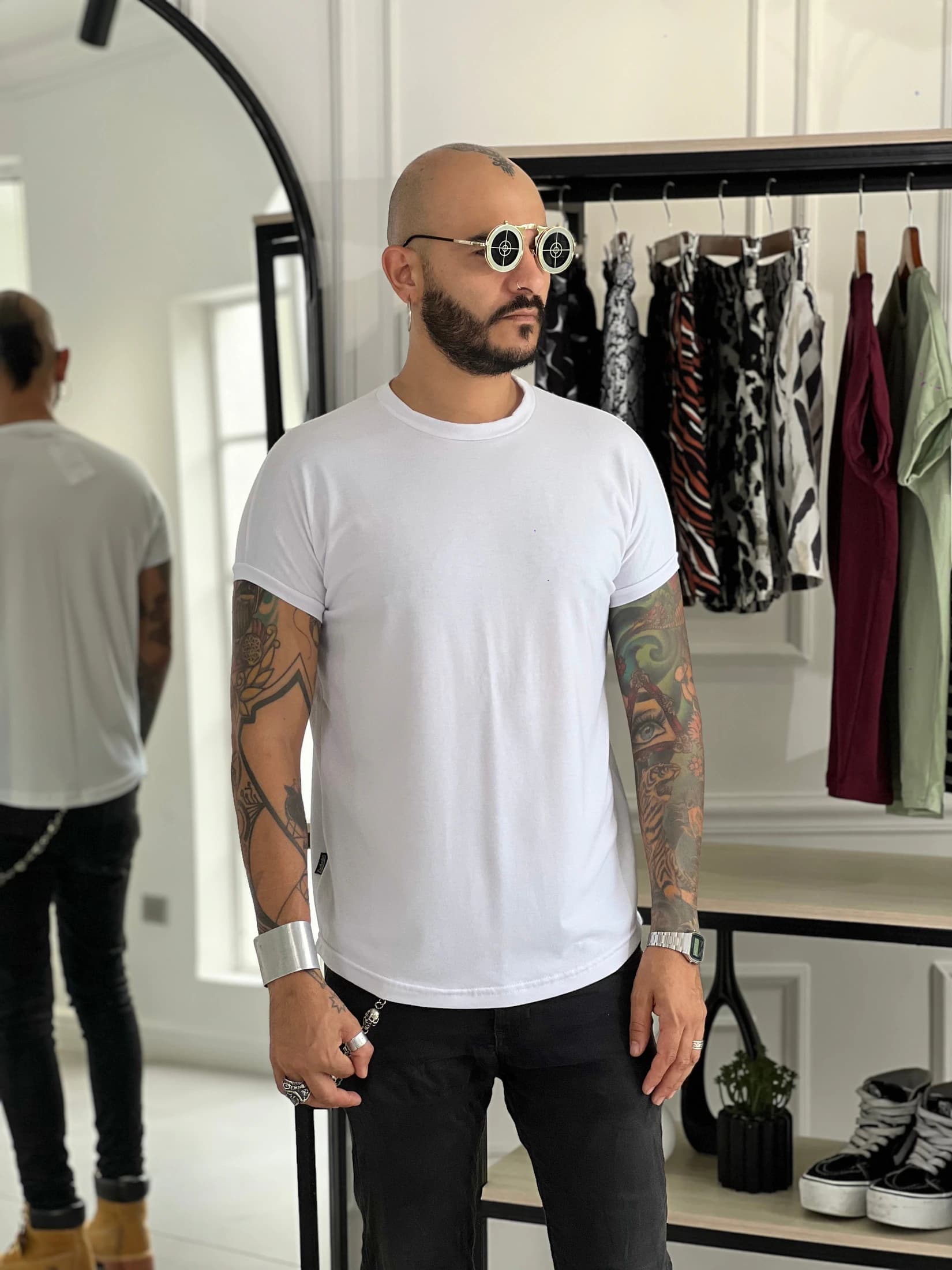 Camiseta 80's white - imagen 6
