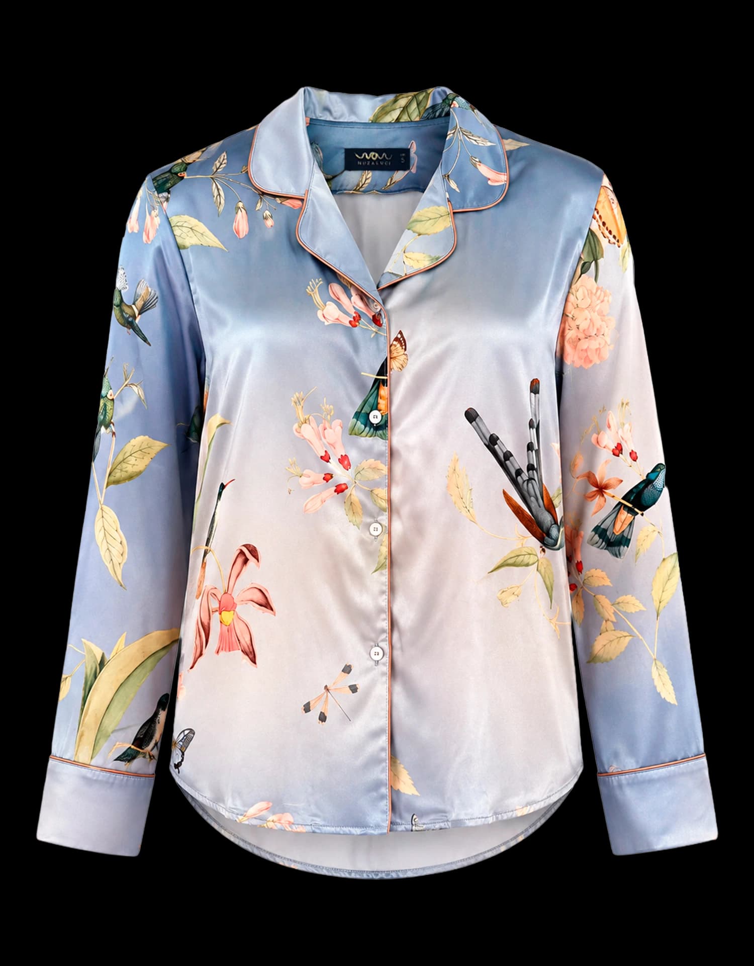 Pijama larga - Blue Hummingbird - imagen 1