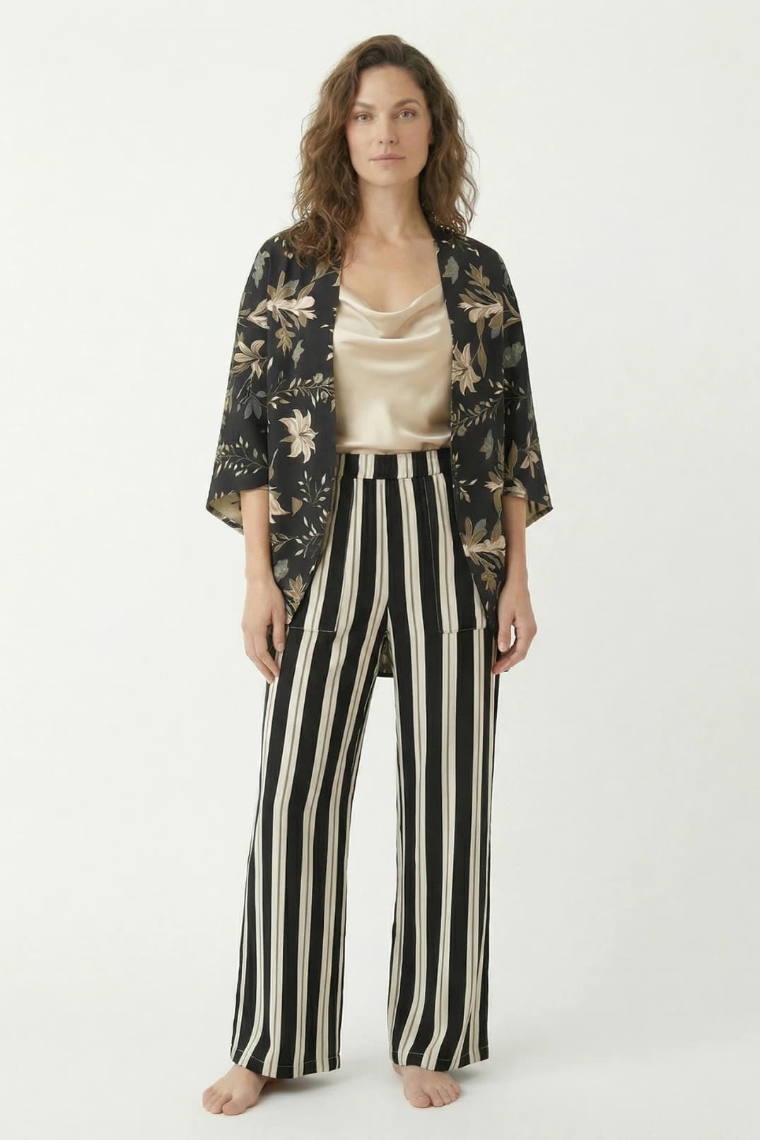 Pantalon Igua Rayas Negro - imagen 7