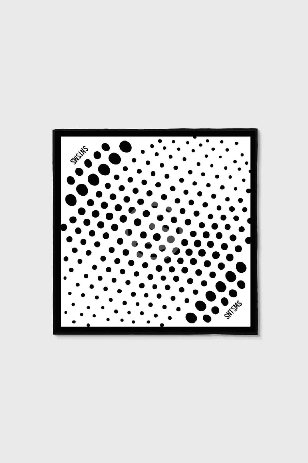 Pañoleta Orbit Blanco y Negro Santísimas