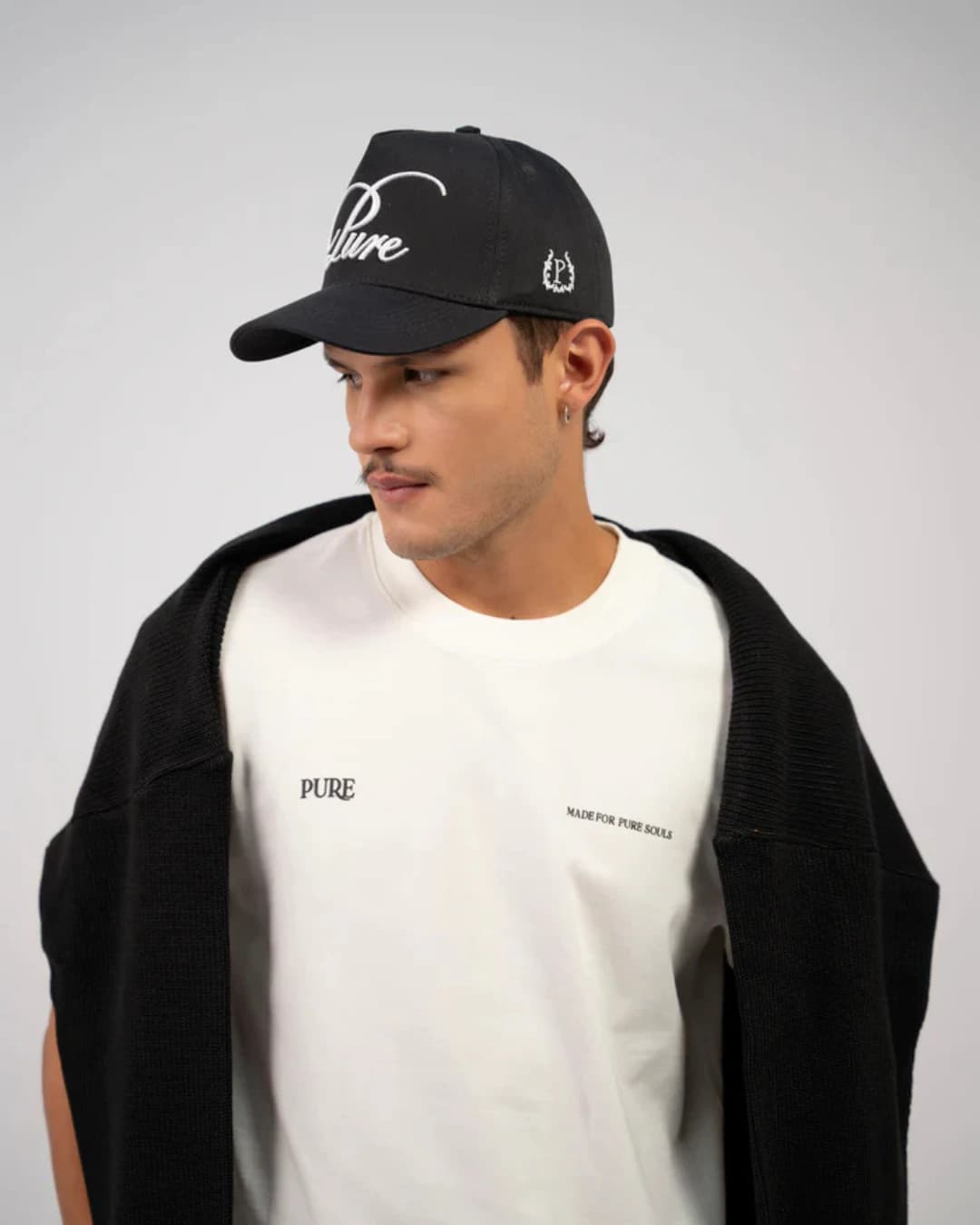 PURE WHITE REGULAR T-SHIRT - imagen 4