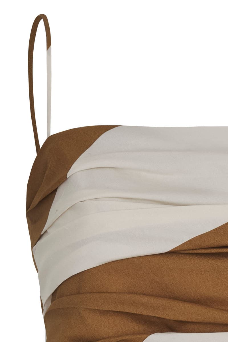 Crop top maia tabaco - imagen 4