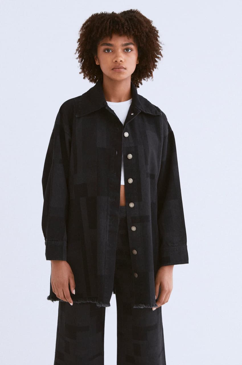 CHAQUETA LASER NEGRA - imagen 1