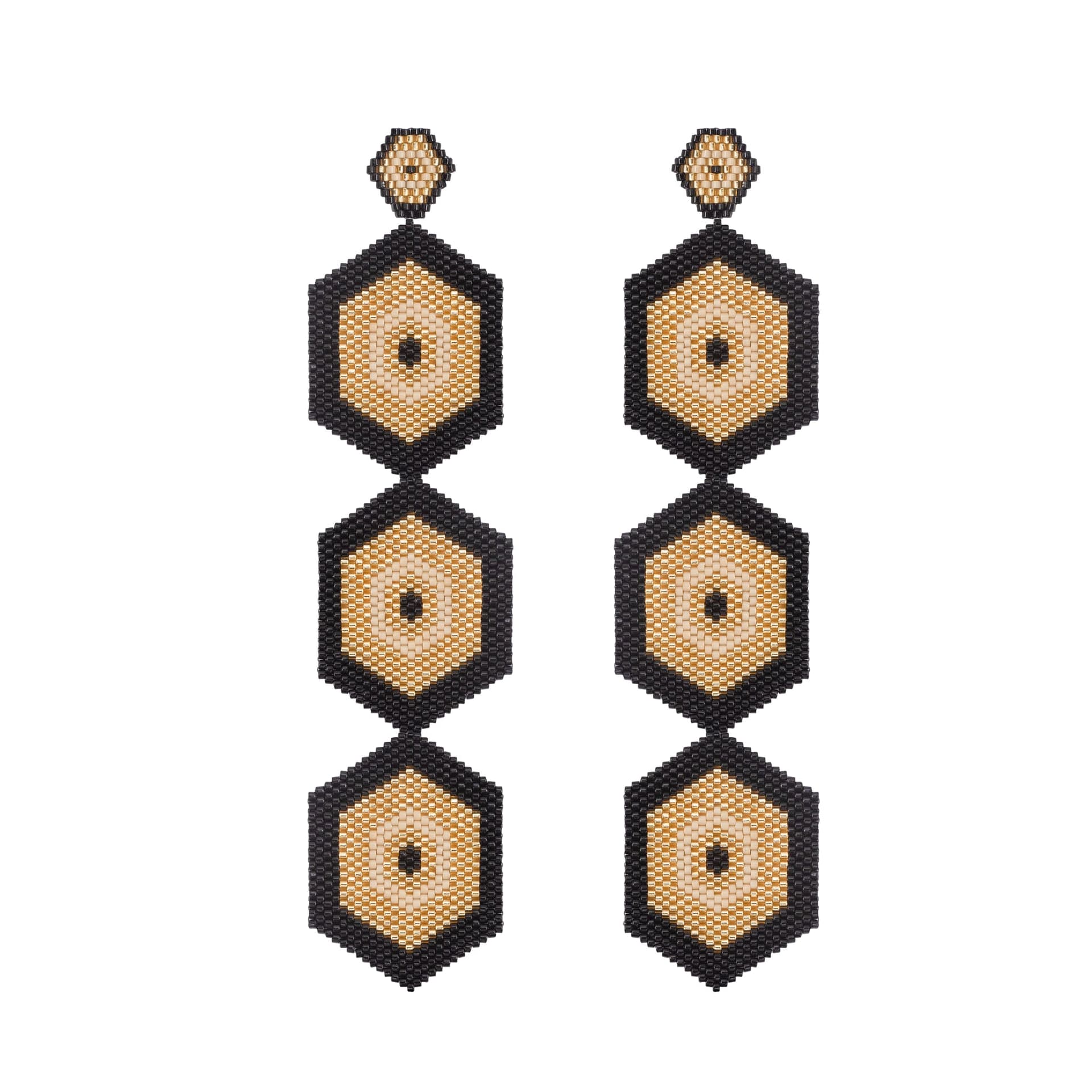 Aretes Tres Horus Reina - imagen 1