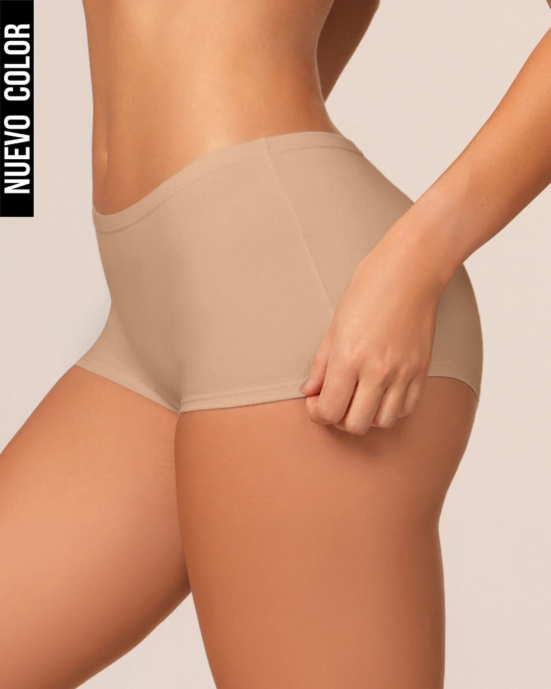 Boxer Femenino Tiro Alto en Algodón Suave Ref. 8099 - imagen 12