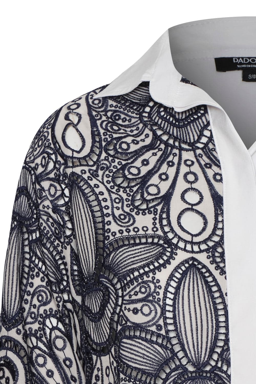 Camisa lia ivory navy - imagen 2