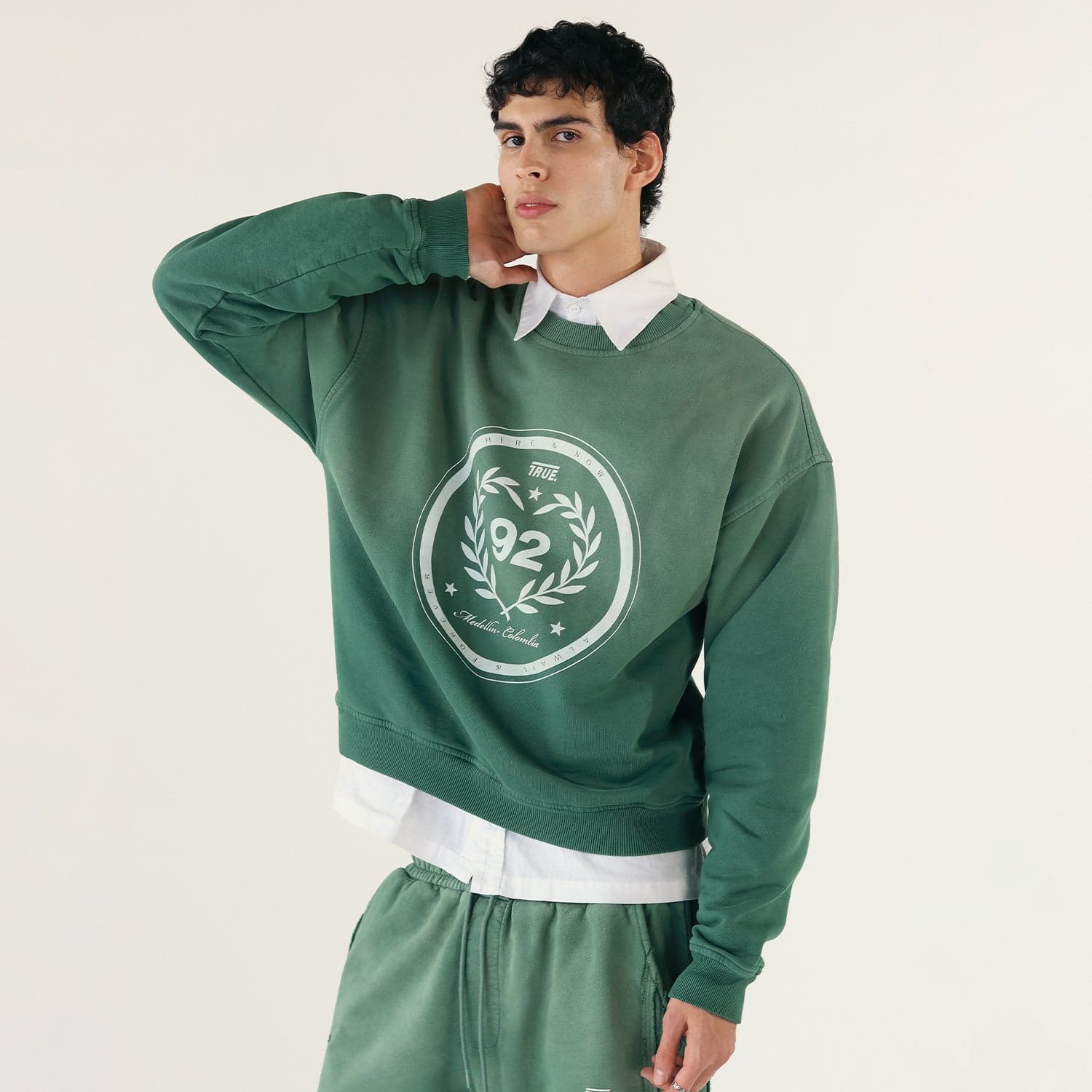 One Pulse Crewneck - Gradient Green - imagen 7