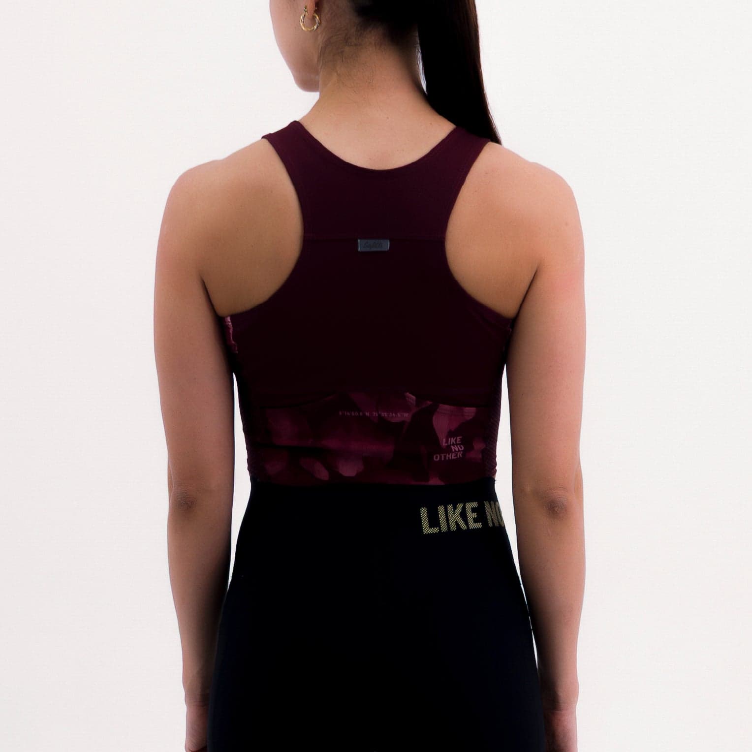 CROPTOP RUNNING/PÁDEL POCKET WINE PARA MUJER - imagen 5