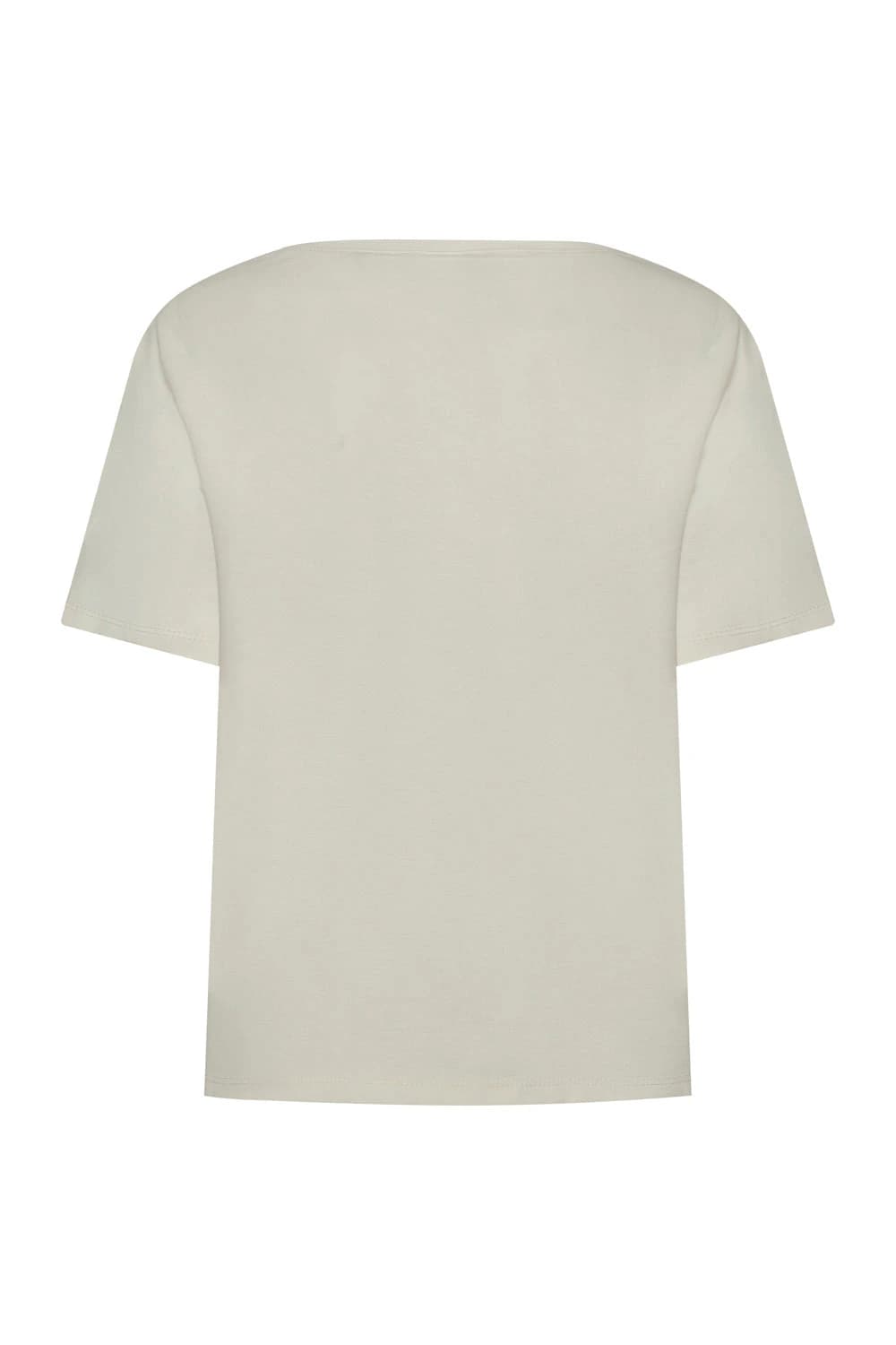 Camiseta lourdes line between ivory negro - imagen 3