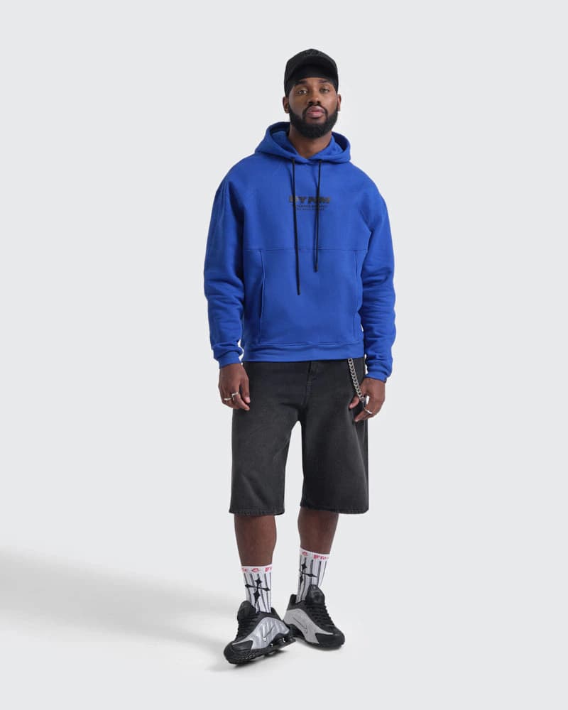 Hoodie Oversize  Electric Blue - imagen 10