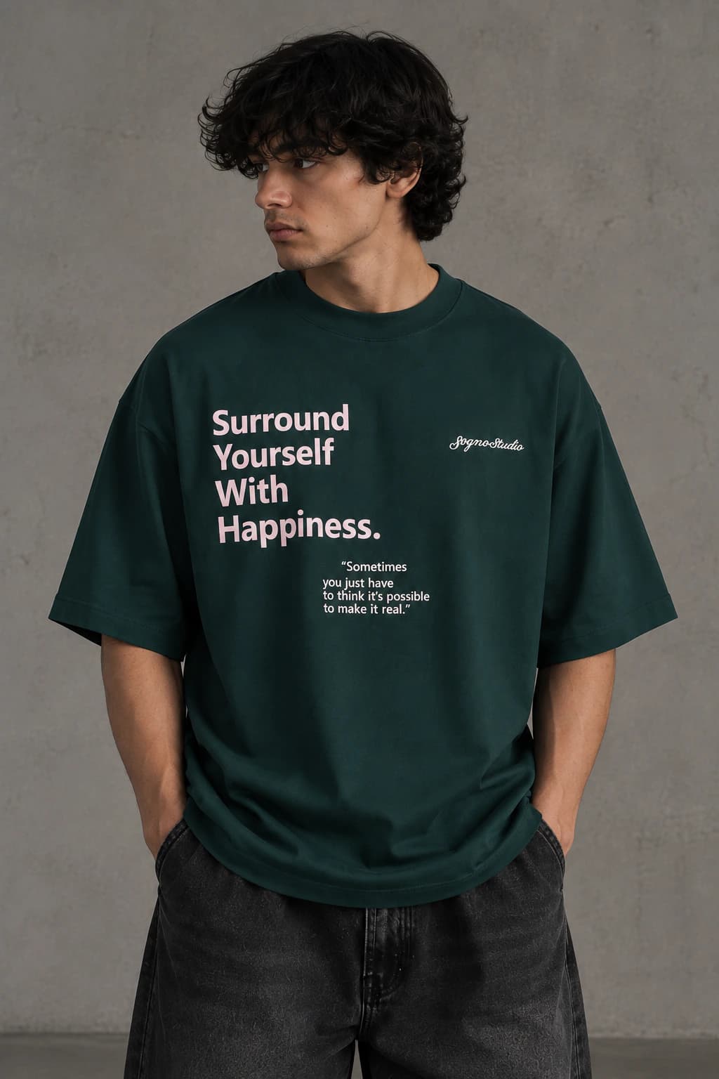 Oversized Sogno Studios-Verde - imagen 2