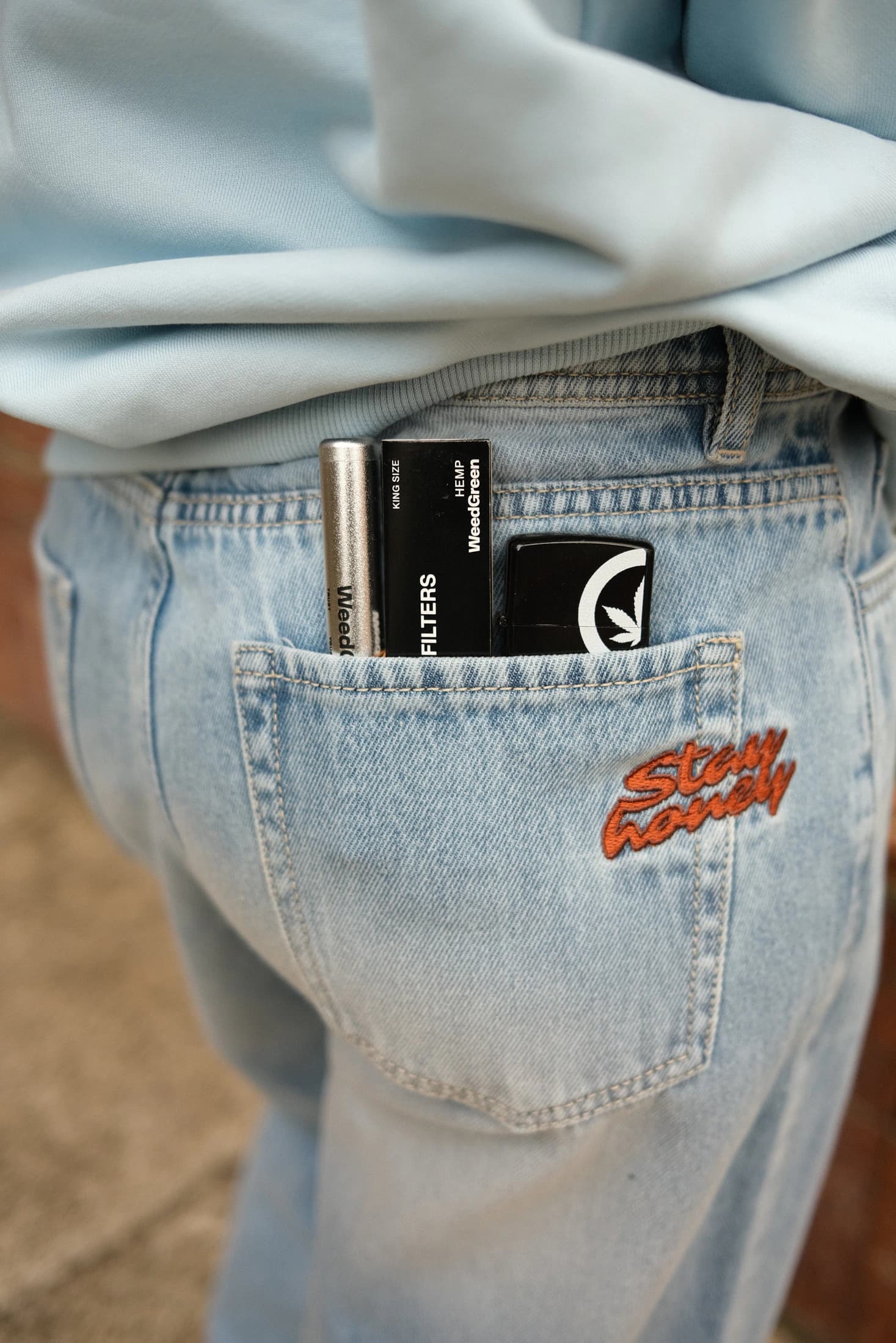 710 Society Velvet Morning Jean Woman - imagen 2