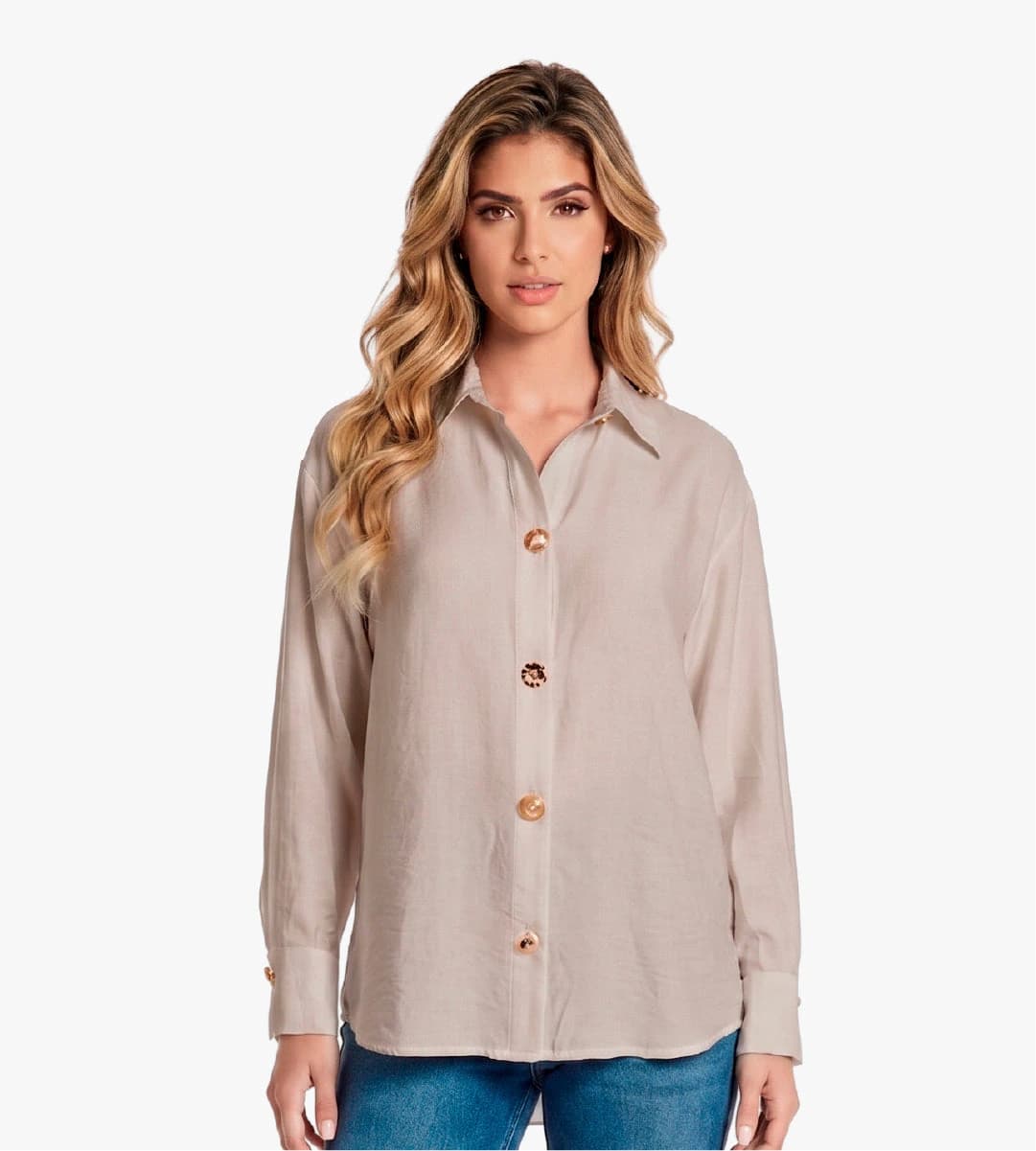 CAMISERA BOTONES DIFERENTES REF 1196489 - imagen 3