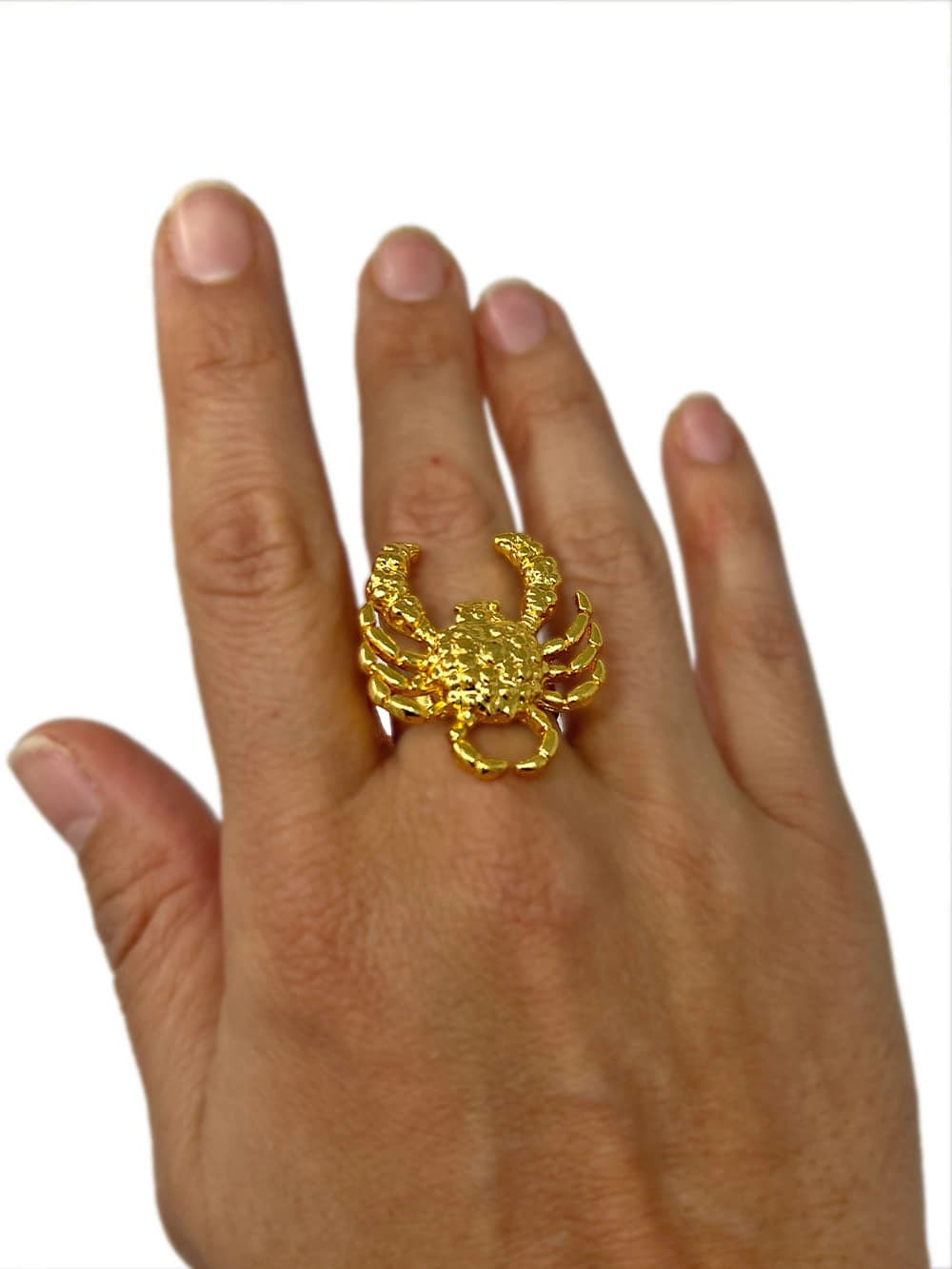 Anillo Cangrejo dorado - imagen 4