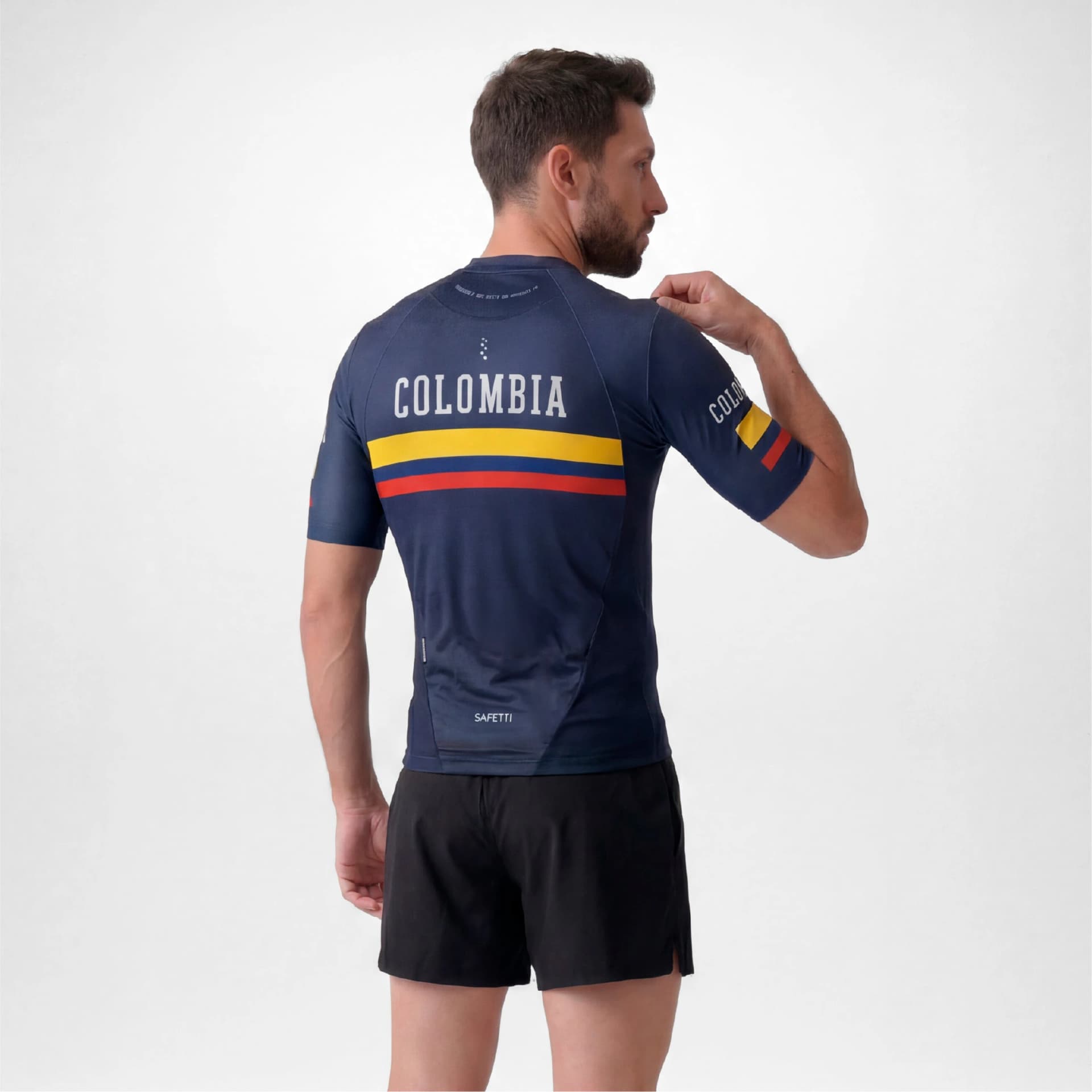 CAMISETA RUNNING MANGA CORTA COLOMBIA CLASSIC PARA HOMBRE - imagen 2