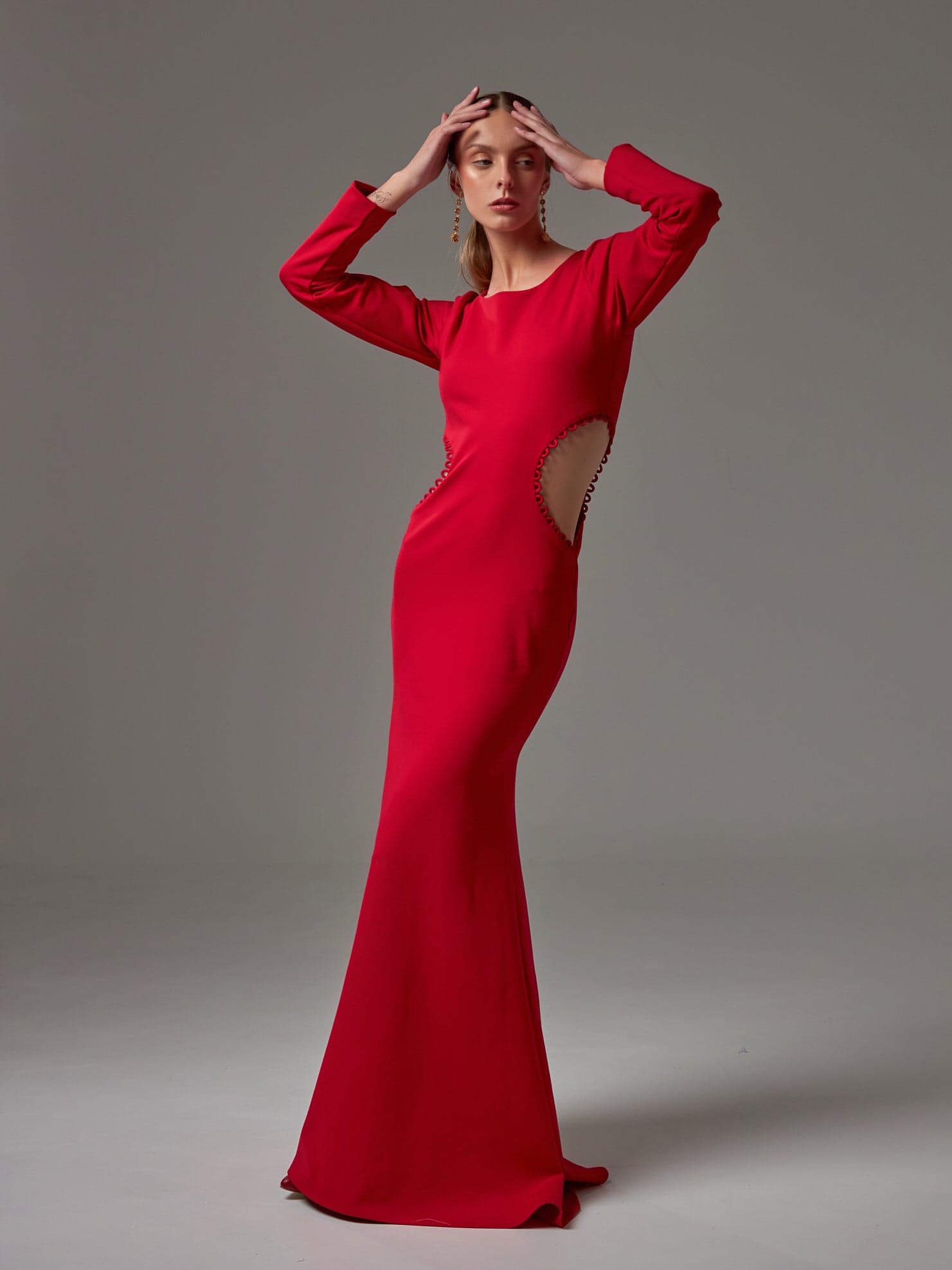 Vestido Carchie Rojo - imagen 2