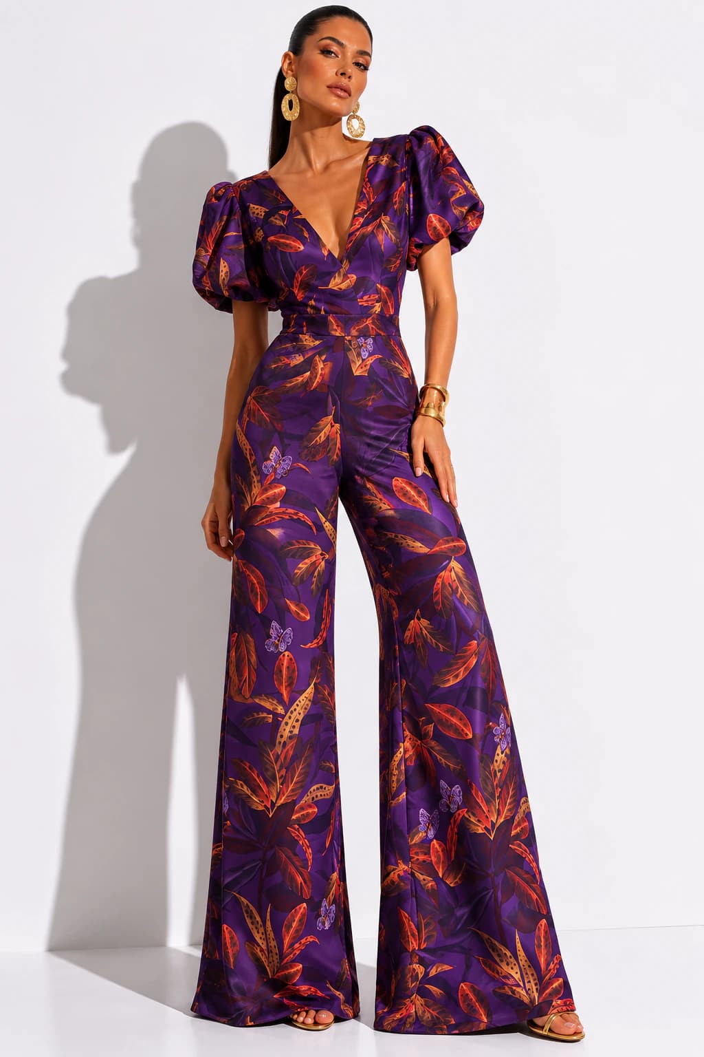 Enterizo Malva Estampado Multi Morado - imagen 1