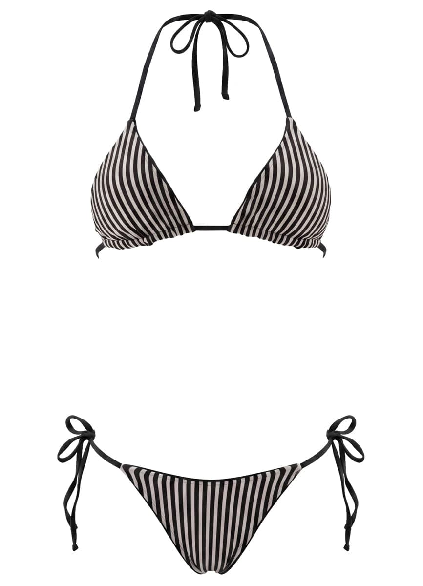 Maaji Jade Black Sunning Low Rise Tie Side Bikini Bottom - imagen 6