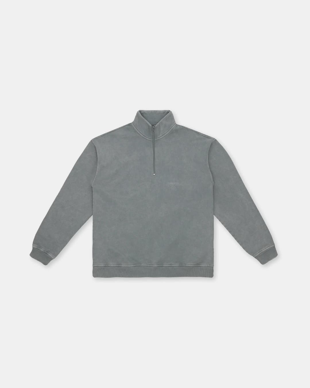 COLD GRAY ZIPPER SWEATER - imagen 2