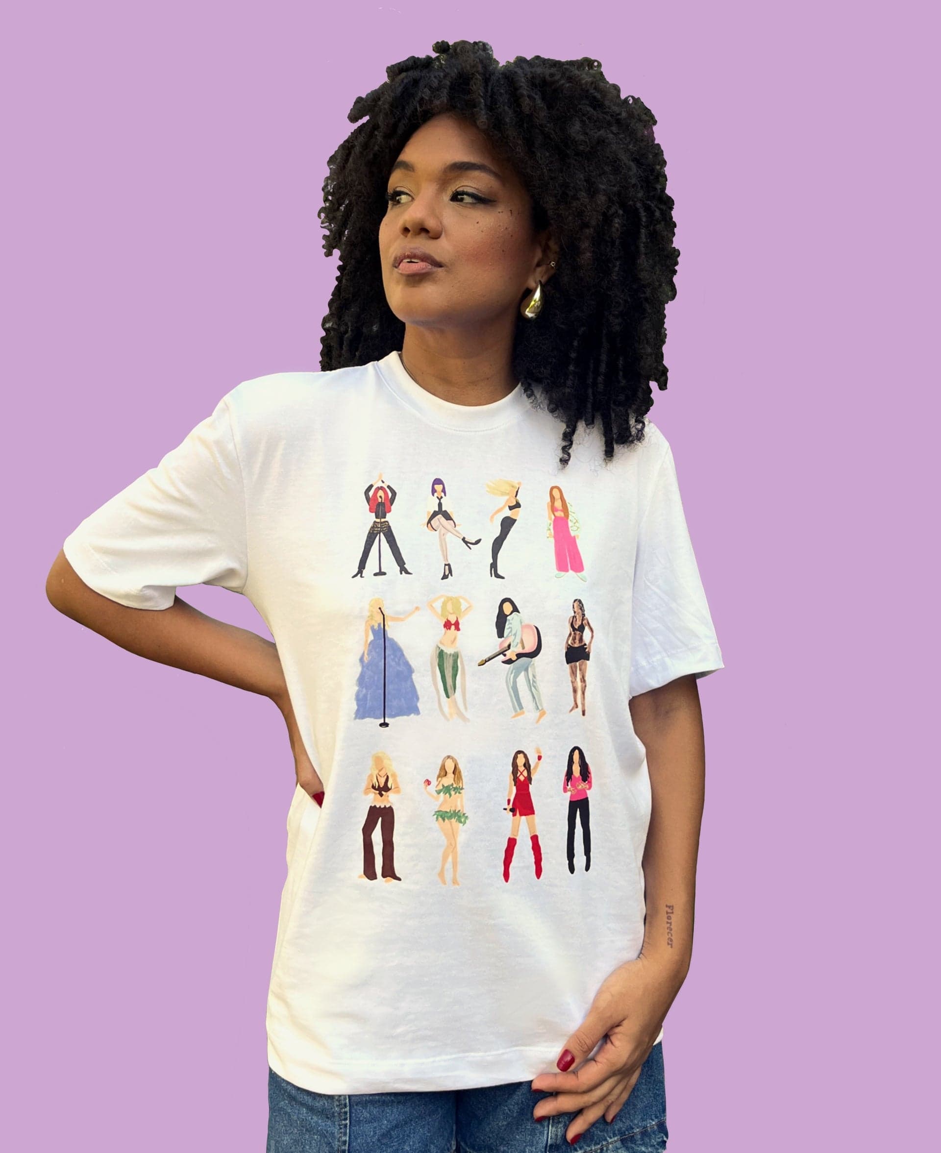Camiseta Little Shakiras Oversized - imagen 1