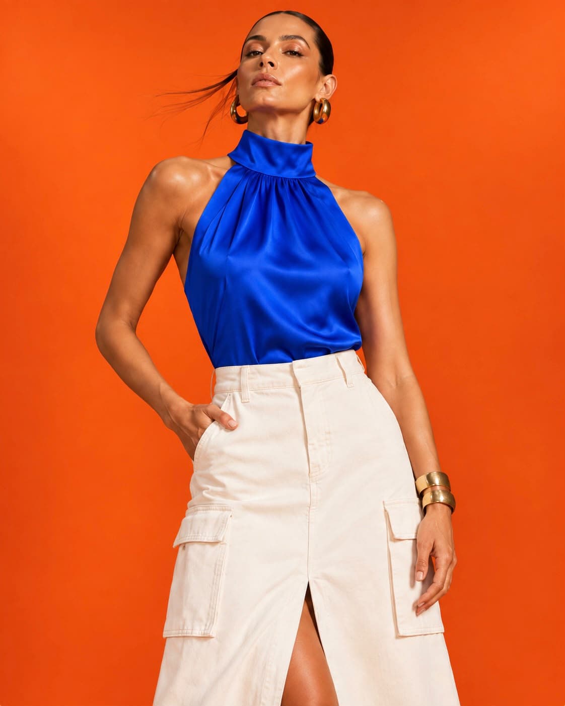 Blusa Apolito azul - imagen 1