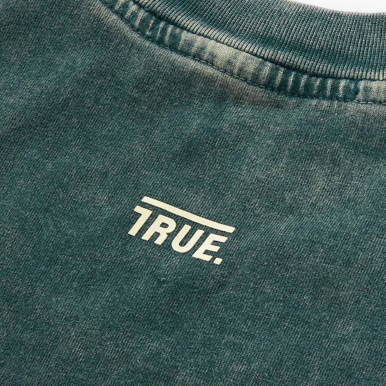Oversized Washed T- Shirt - Pine Green - imagen 4