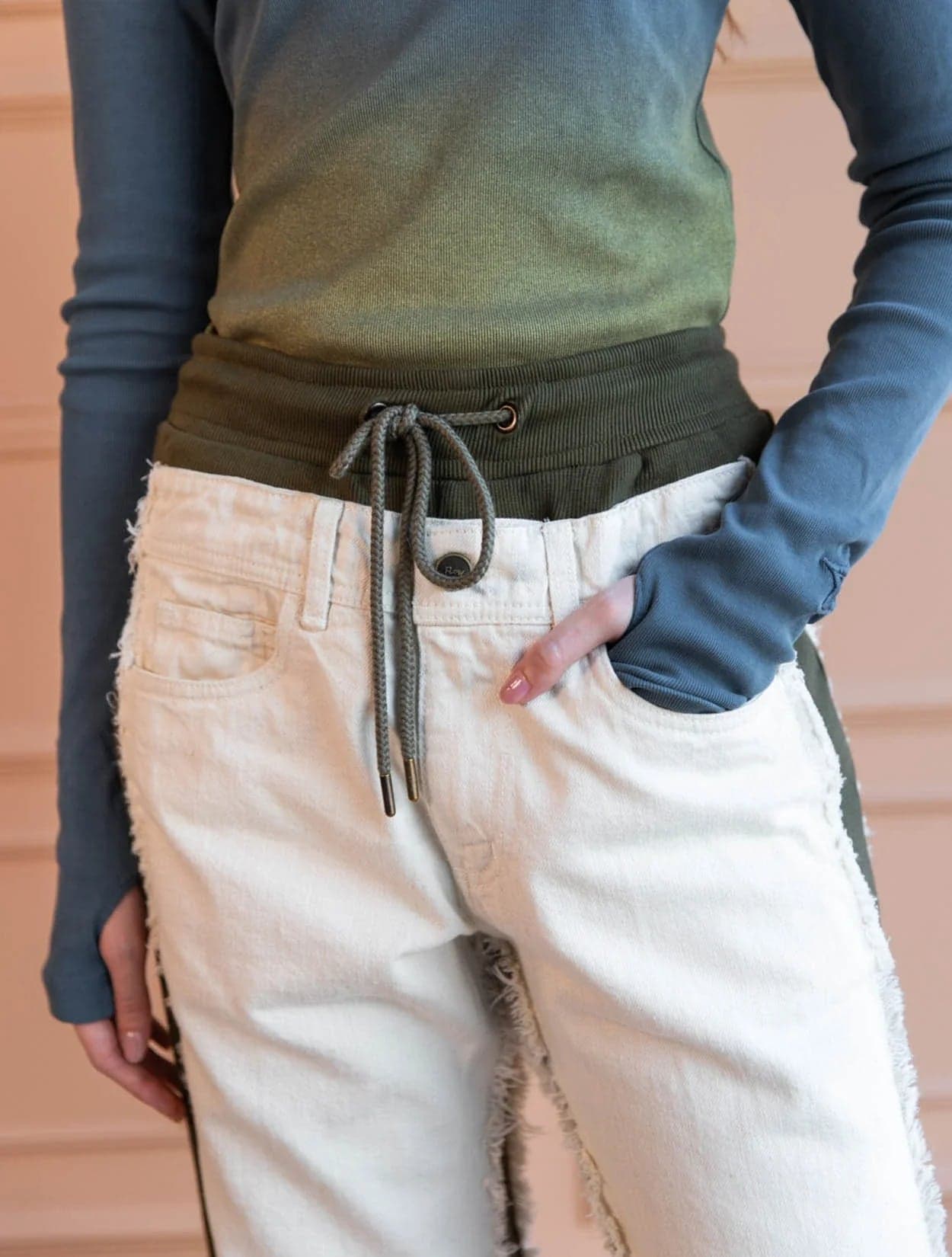 PANTALÓN DENIM JOGGER - imagen 5