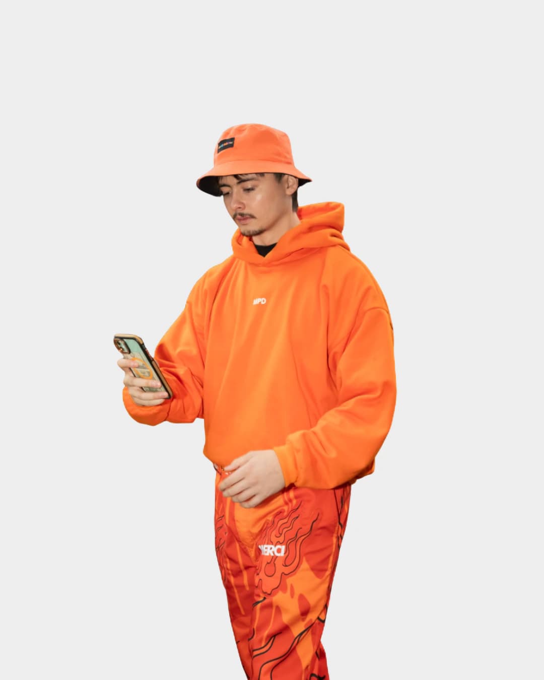 HOODIE ERROR NARANJA - imagen 1