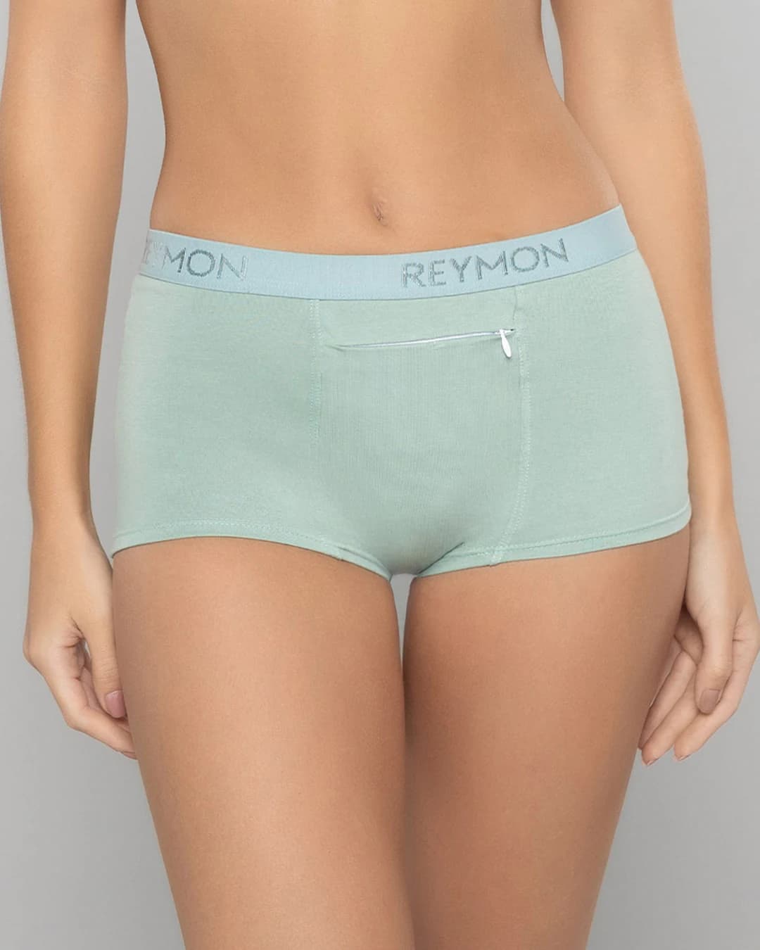Boxer Femenino en Algodón con Bolsillo de Seguridad Ref. 8014-U - imagen 11