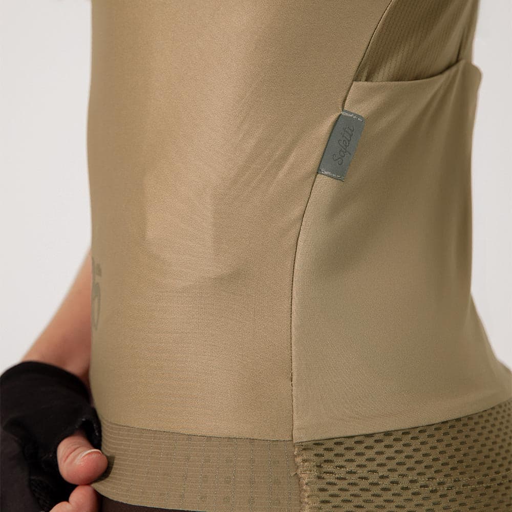CAMISA CICLISMO MANGA CORTA ESSENTIAL GOLD PARA MUJER - imagen 4