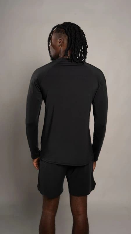Long sleeve Men Negro - imagen 4